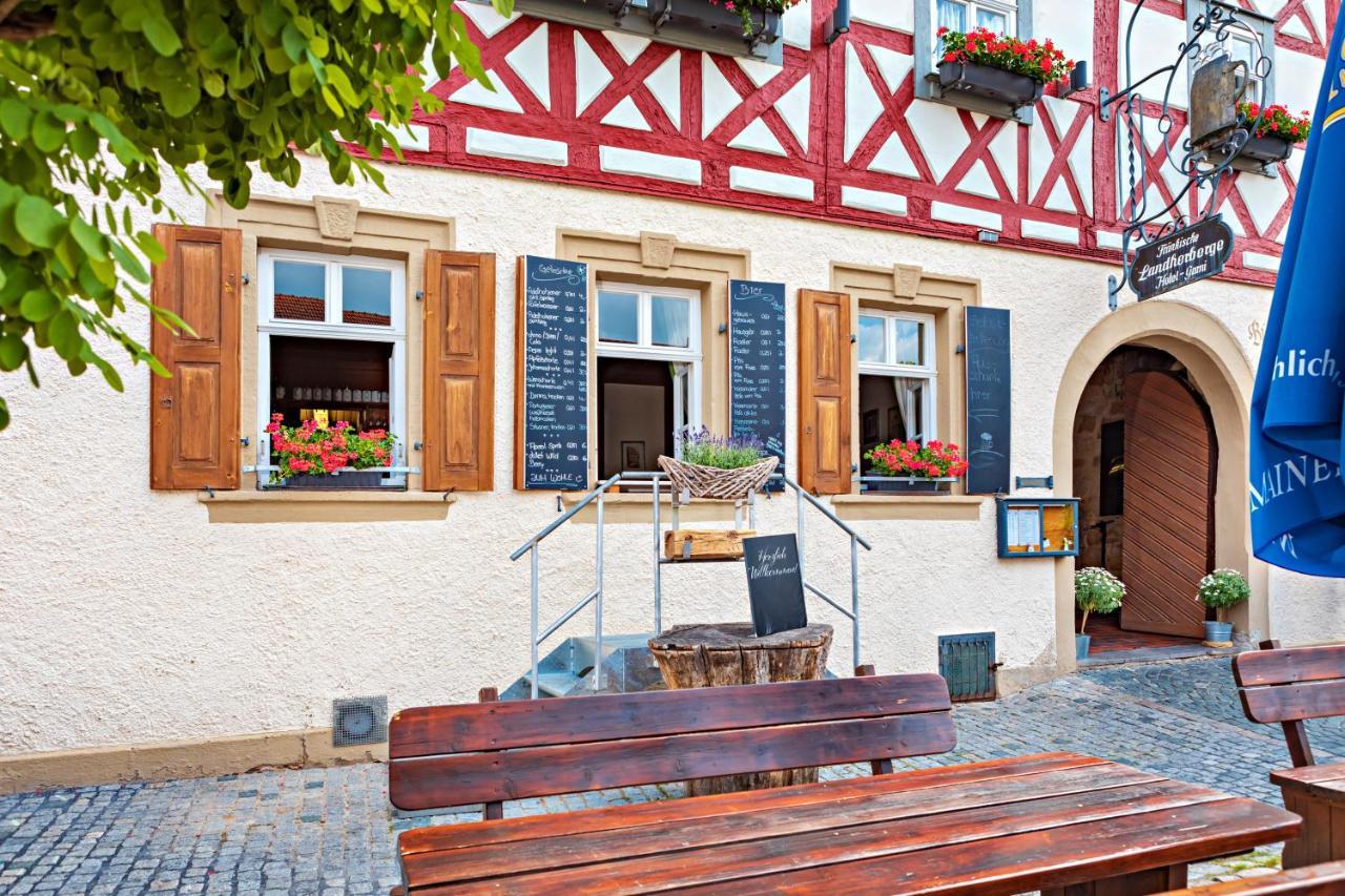 Fraenkische Landherberge, Hotel Garni Sesslach Esterno foto